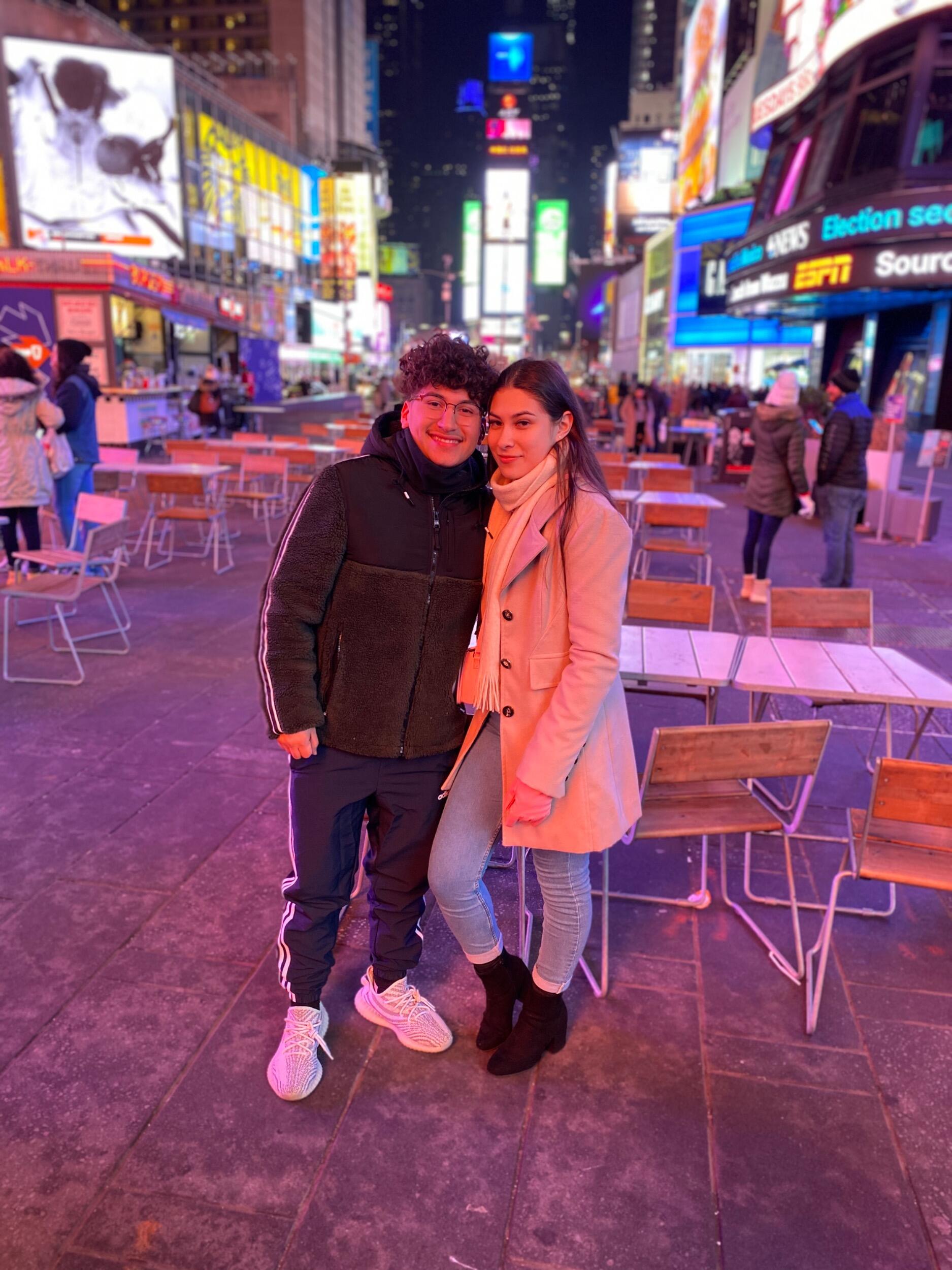 first time in new york together