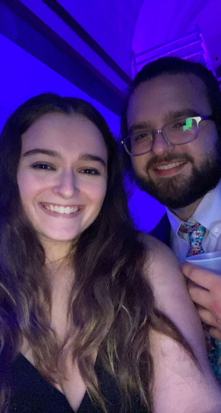 Our first formal together- Andrew's Ultimate Frisbee formal.