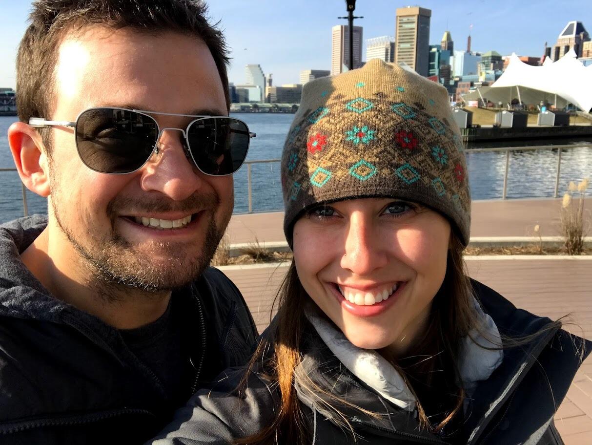 Dan visiting Baltimore
