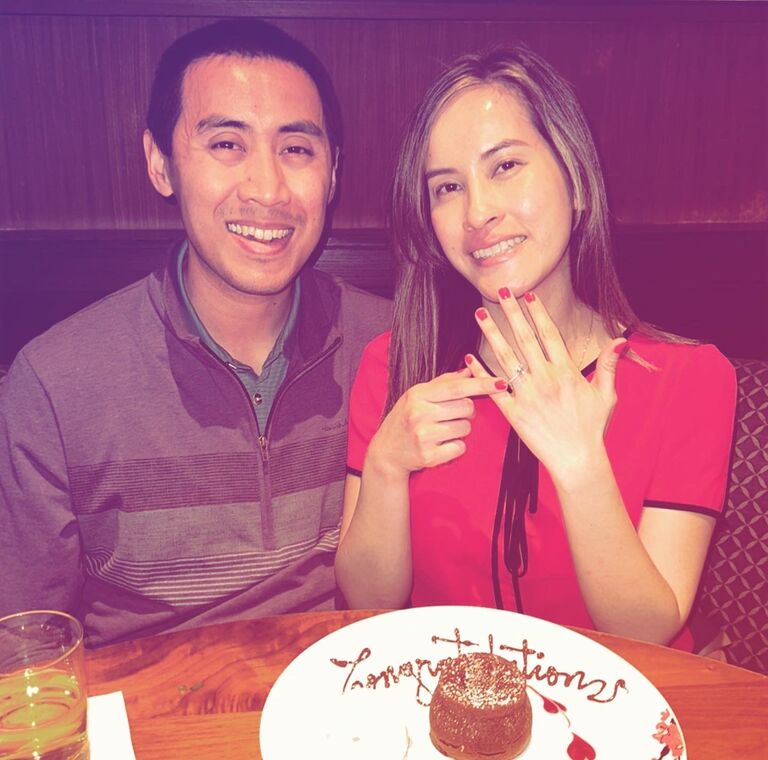 Proposal dinner at Roku!