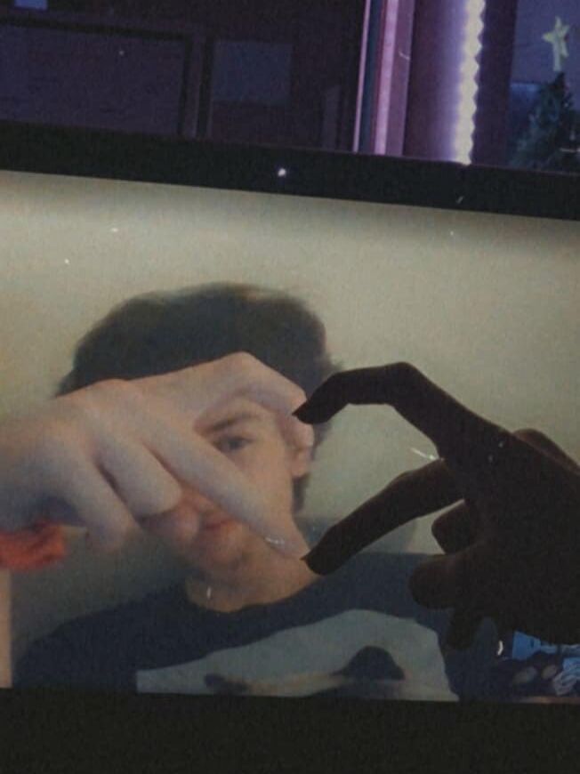 Because Aidan was away at college, we spent almost every night together over video call <3
