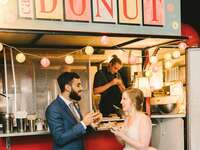 Food truck wedding catering