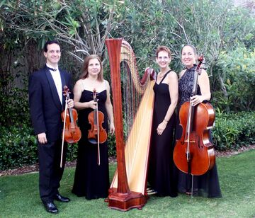 The Elegant Harp: Esther & AnnaLisa Underhay - String Quartet - West Palm Beach, FL - Hero Main
