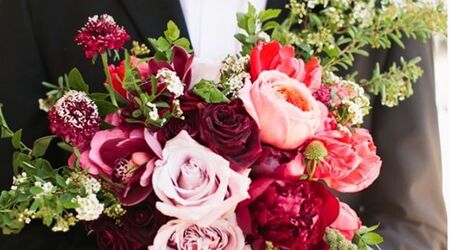 Bold Hot Pink & Blush Wedding, The Room on Main — Haute Floral - Luxury  Florist in Dallas