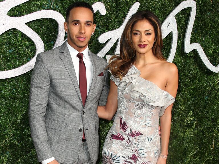 Wedding Lewis Hamilton Wife 60 Photos Vianawedding