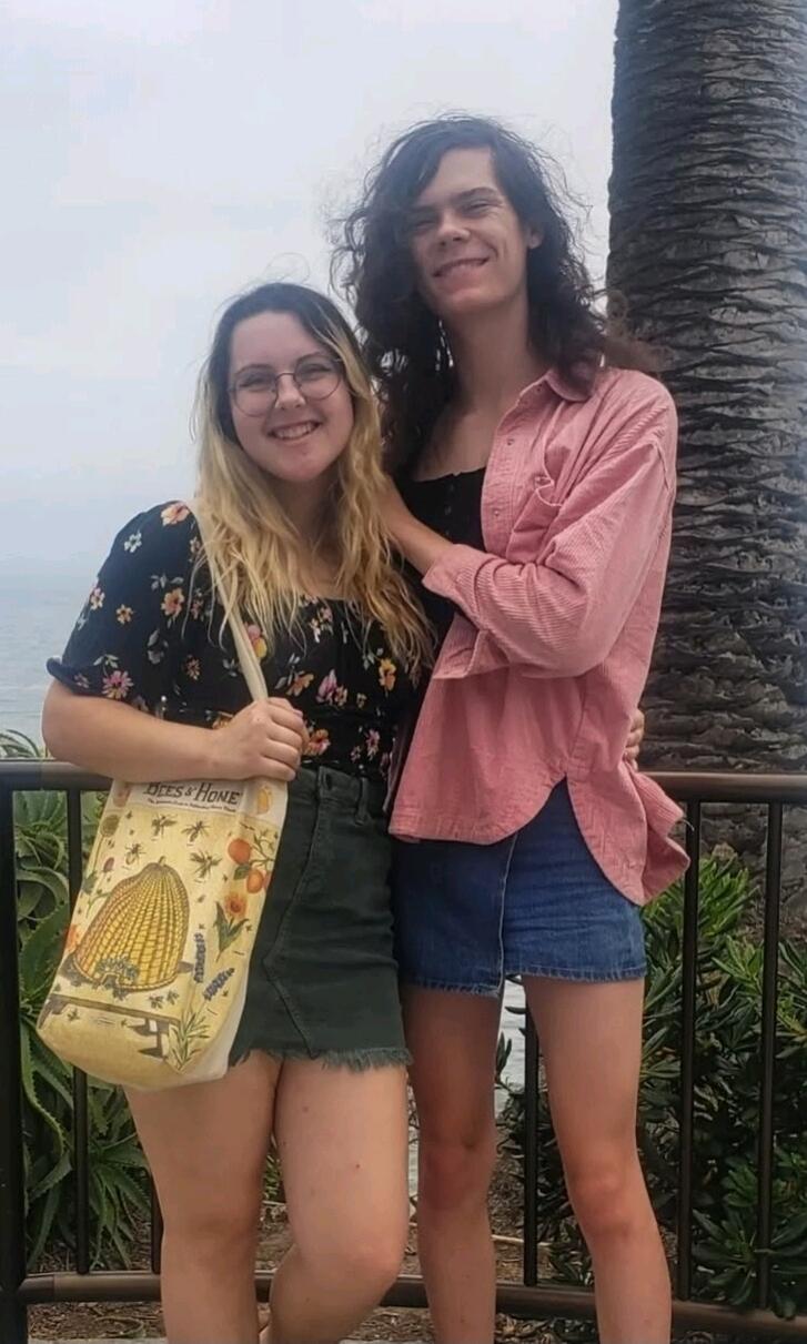 Dropping me off at college!