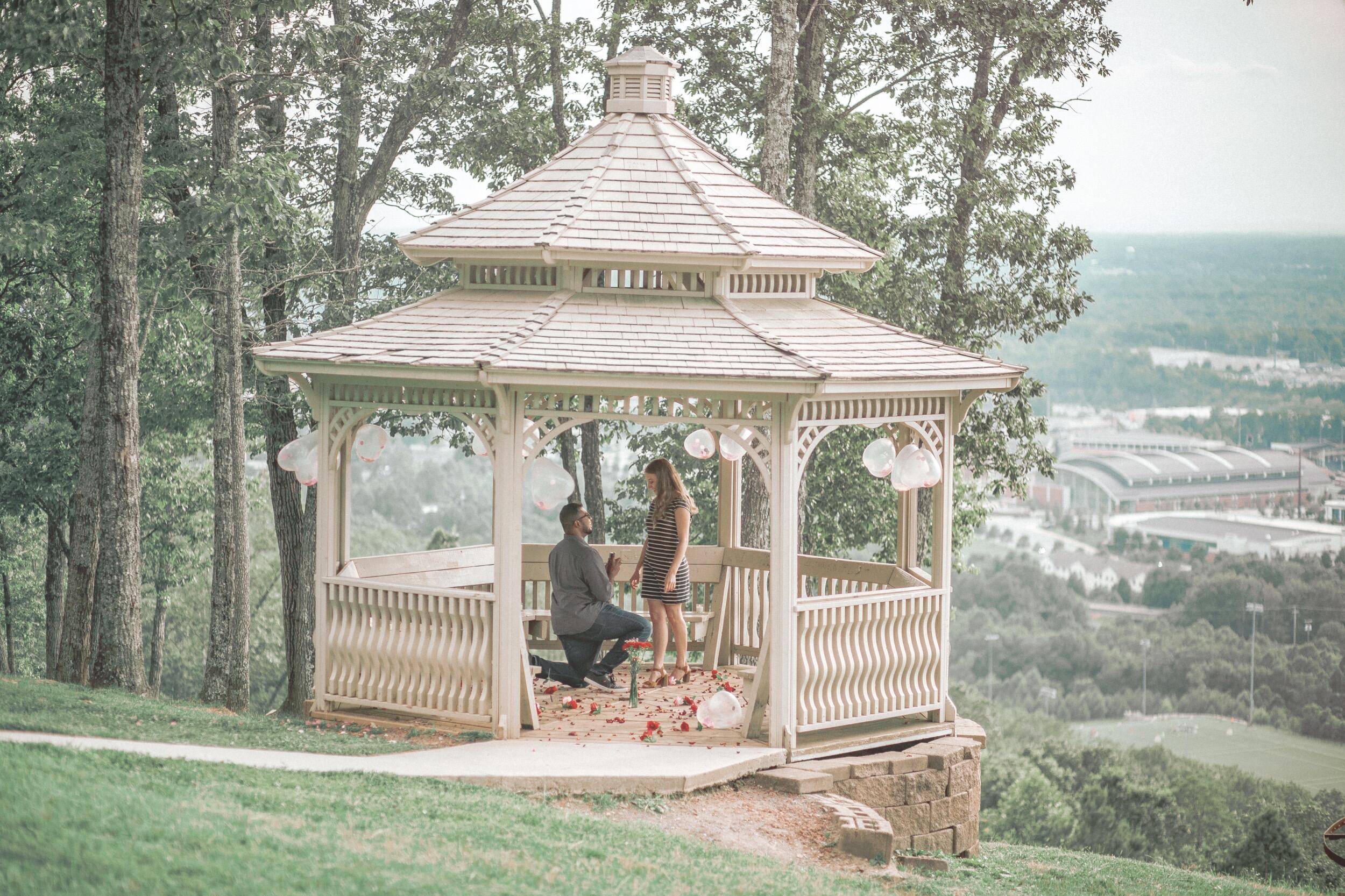 A surprise proposal!