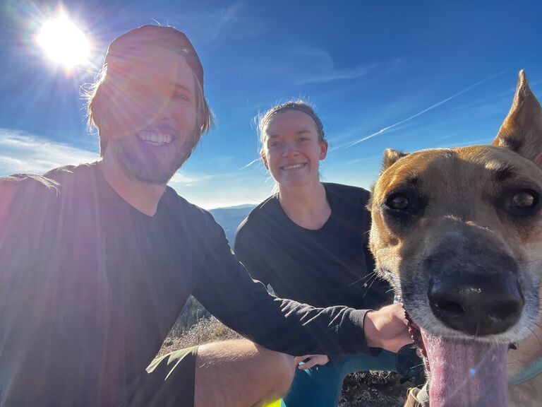 Hiking with Buddy!