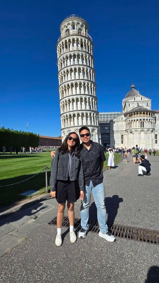 Pisa's leaning tower