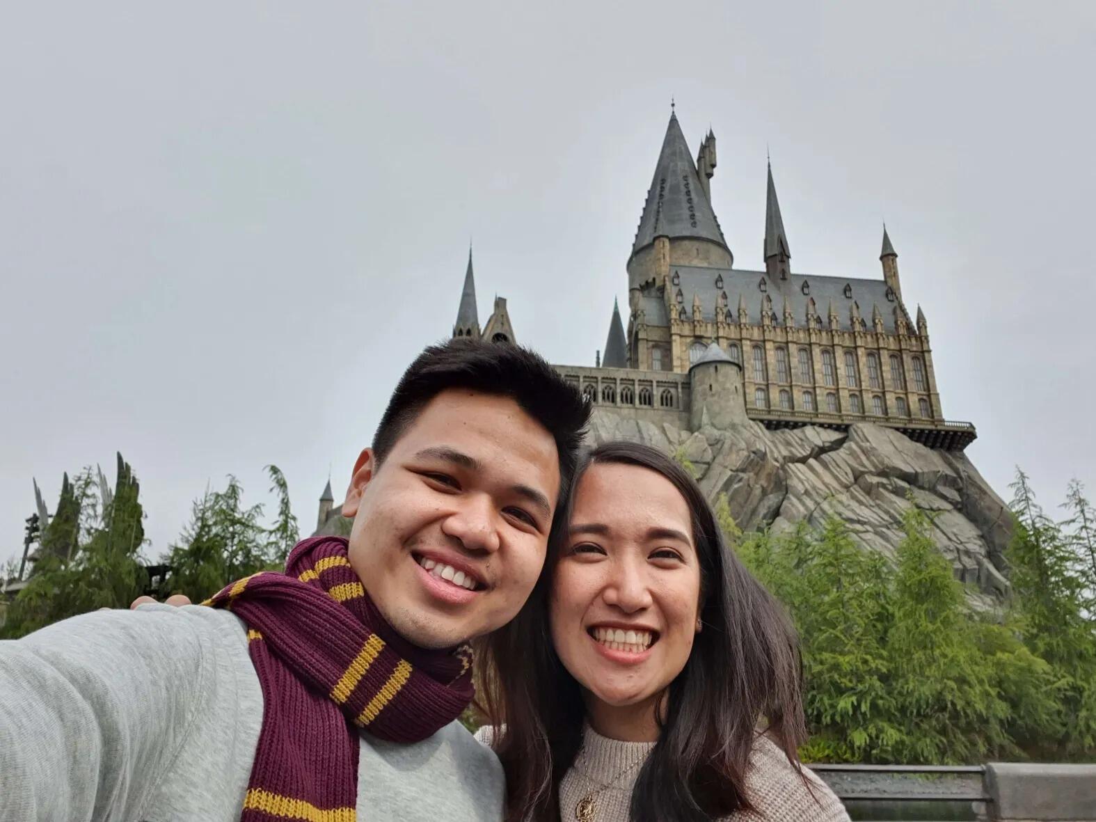 Enjoying Universal Studios, Osaka