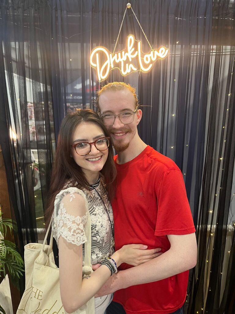 Our first bridal show experience