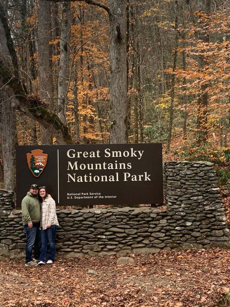 Our first time exploring in the Smoky Mountains