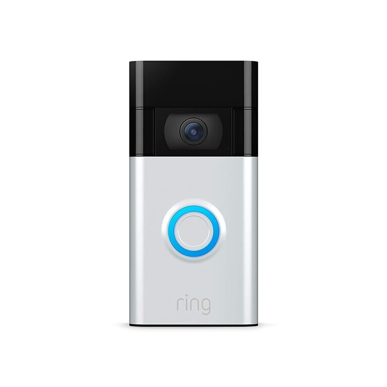 Sleek doorbell camera. 