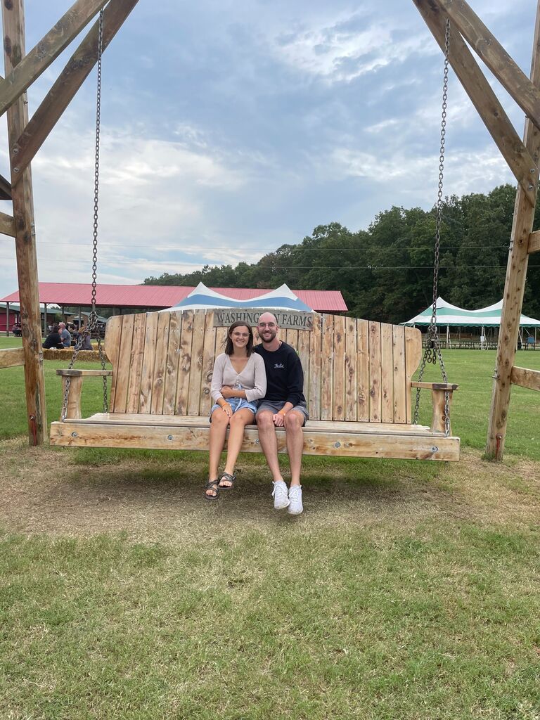 The day Daniel and Chloe spent way too much money on tickets to a corn maze.