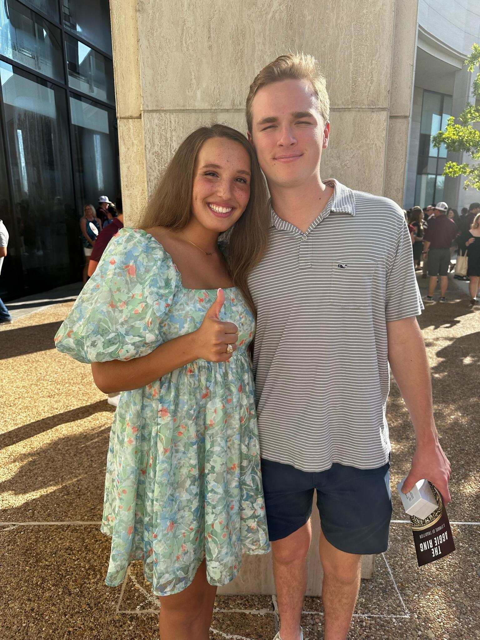 Ring day! WHOOP!