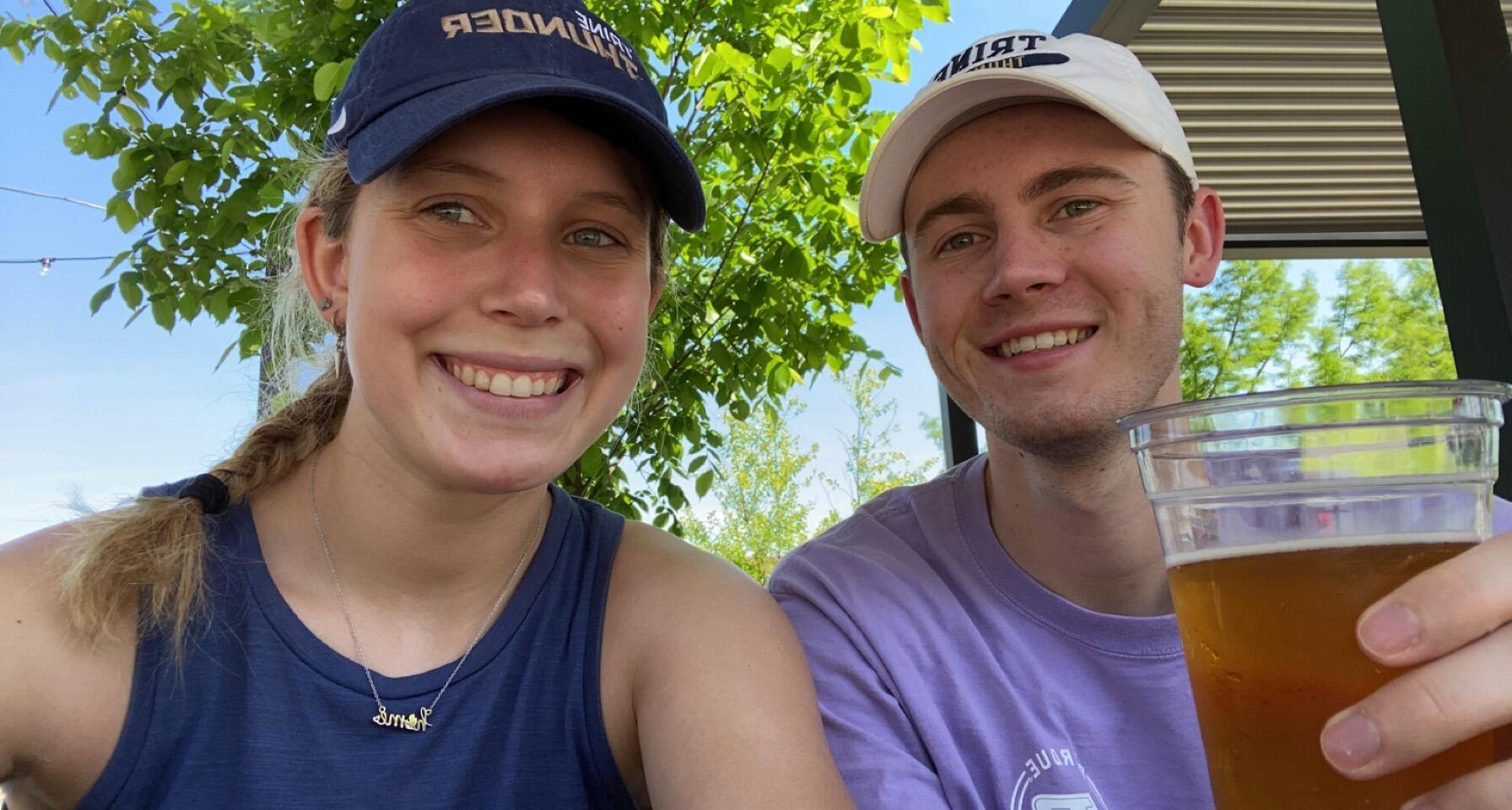 They spend Memorial Day weekend exploring Mishawaka, IN. Sam was living there for the summer for her engineering internship. They were doing long distance for the summer again, but this year it was only about half the distance because of Sam's internship.