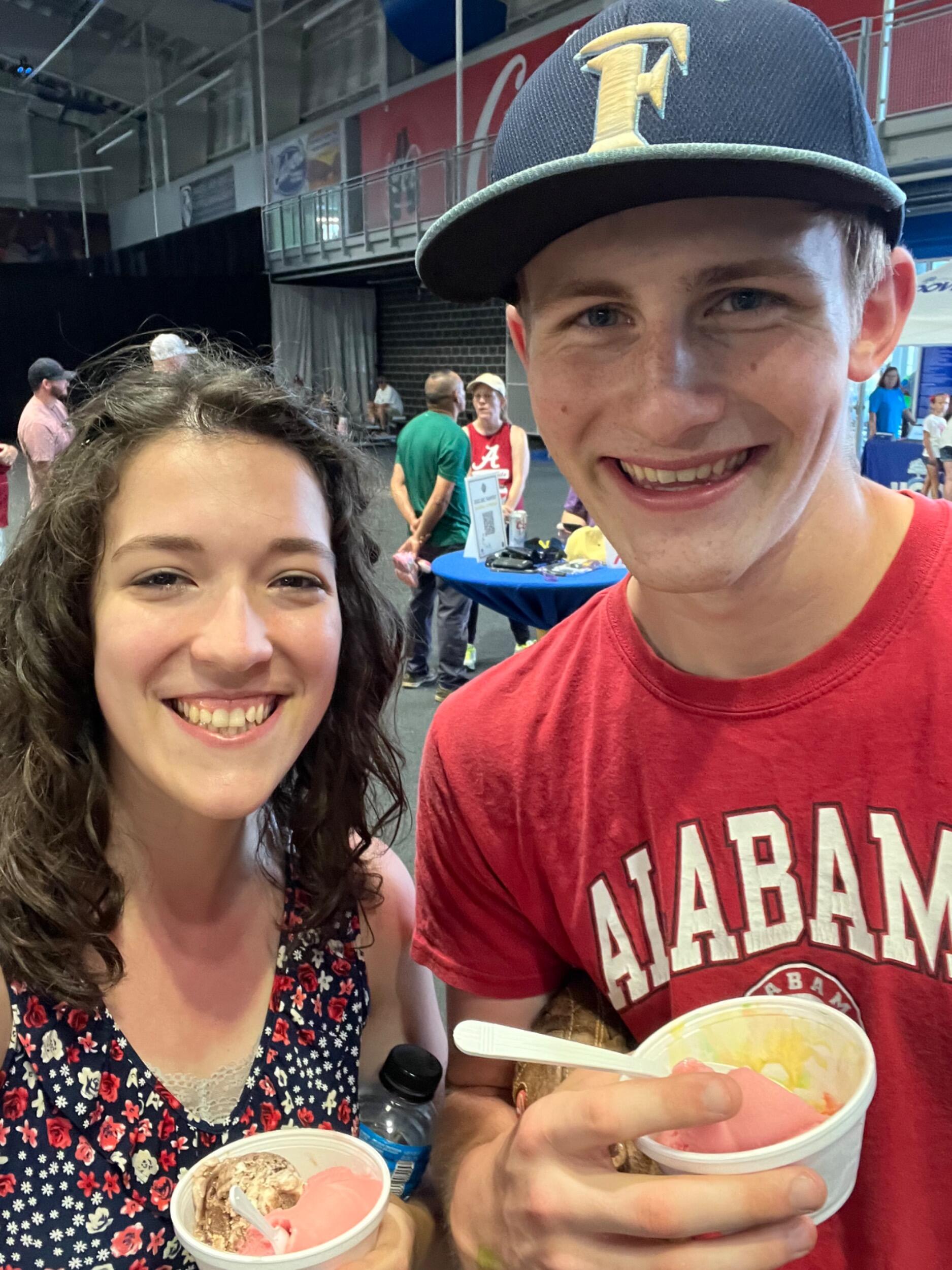 Eliana went with John's family to watch the SEC baseball semi-finals! Having played from age eight through high school, John loves baseball and was very excited to share it with Eliana. 