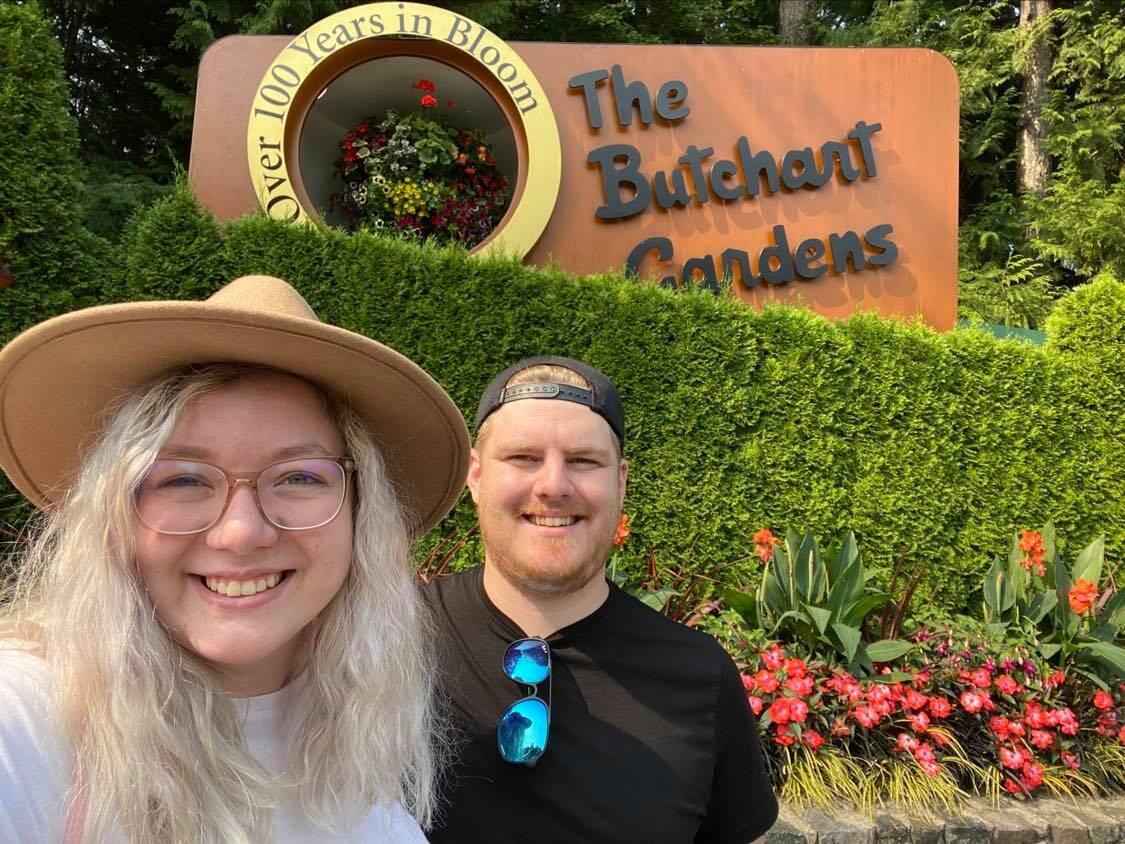 Even in my multiple times in Victoria, I'd never experienced the Butchart Gardens. An extremely beautiful place to go, with an extremely beautiful woman! :)