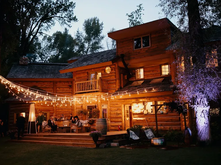 The Bentwood Inn small wedding venue in Wilson, Wyoming