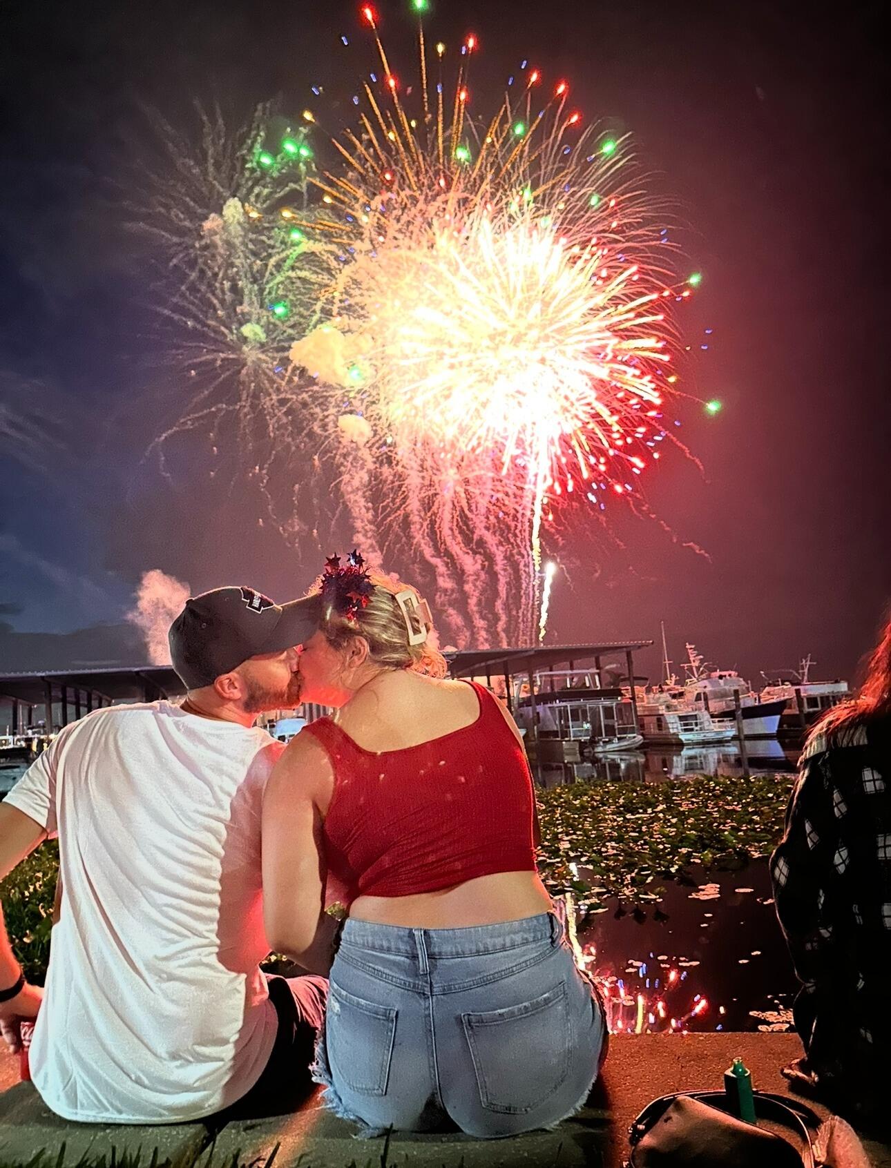 Our first July 4th together!