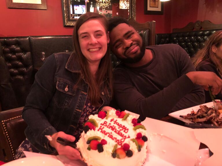 Derefaa planned a surprise birthday party for Karianna! 26 years young together! 