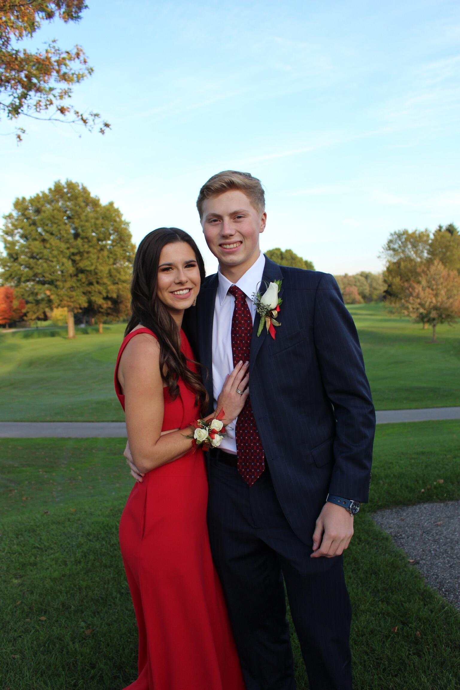 Our first Homecoming Dance together.