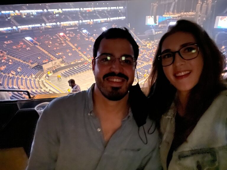 Concert night in Nashville