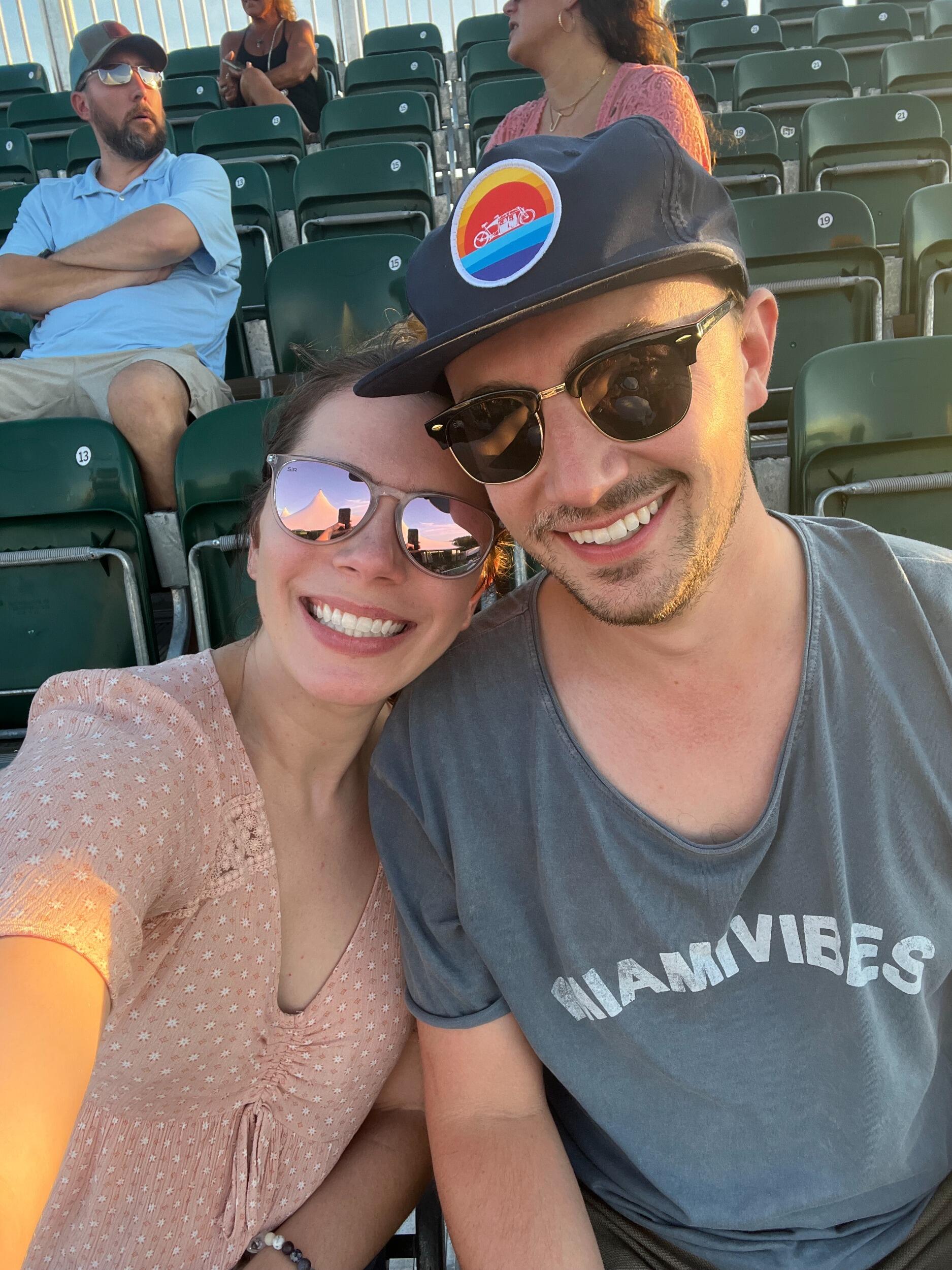 Our first time in St. Augustine seeing one of Kevin's favorite artists, Jason Mraz