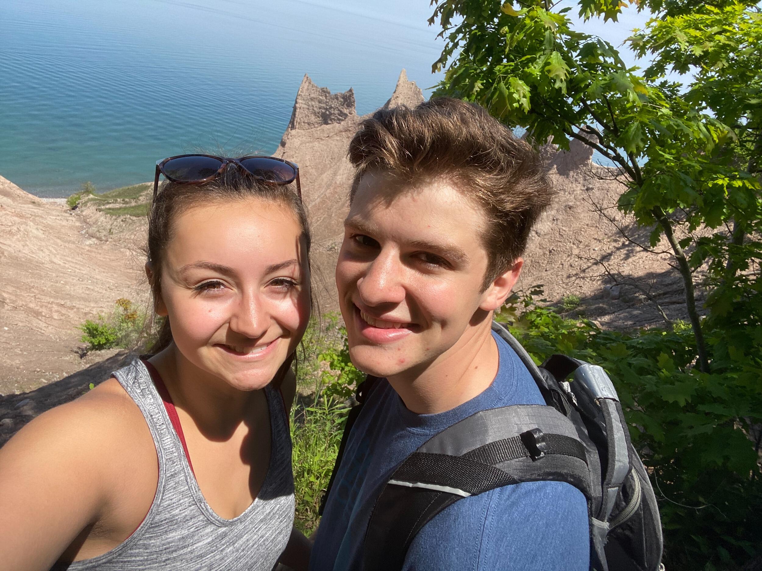 Hikes during covid to stay busy when the world was shut down