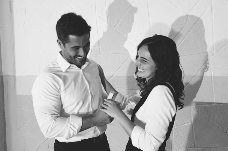 Officially engaged! At our social project end of year impact celebration in the community of Jacarezinho, Rio de Janeiro