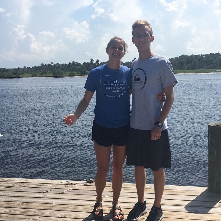 Eric's first time in St Augustine!