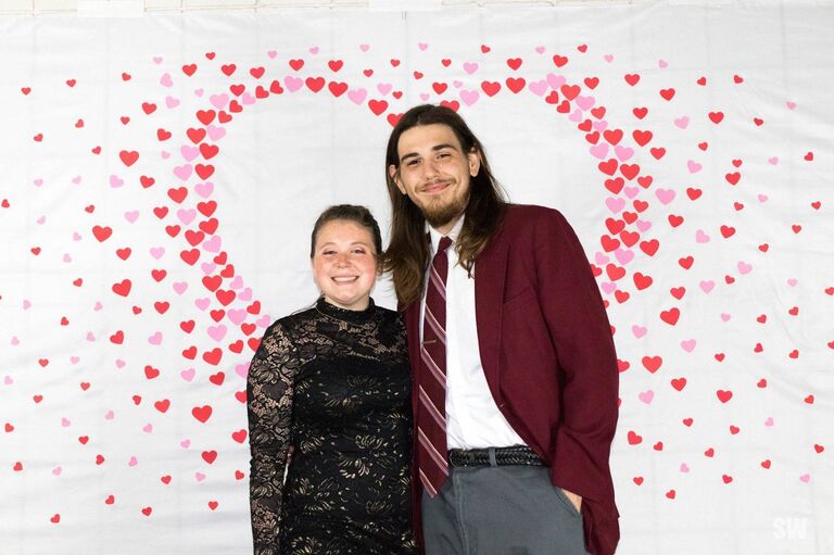 Southerner's Valentine's Dance. So exciting to know that this photo was taken by our soon to be wedding photographer, the wonderful, Sydney Williams.