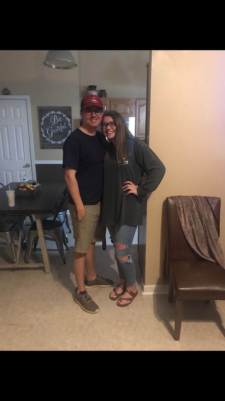 Our first picture together! 