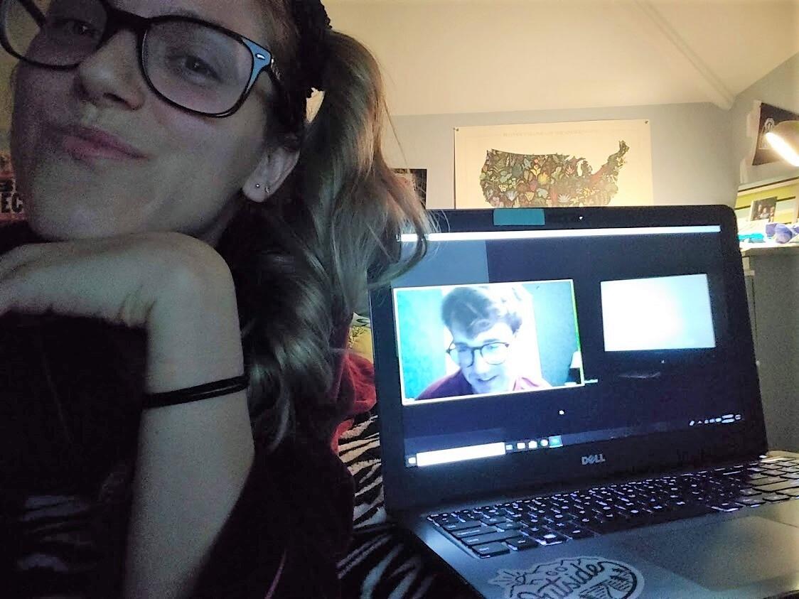 Alex and Kara had to get creative when starting their relationship at the onset of COVID. They zoom dated most nights of the week including wine nights, movie nights, and 'Yoga with Adriene.'