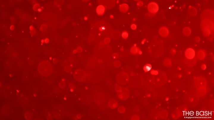 Red Christmas Zoom Background