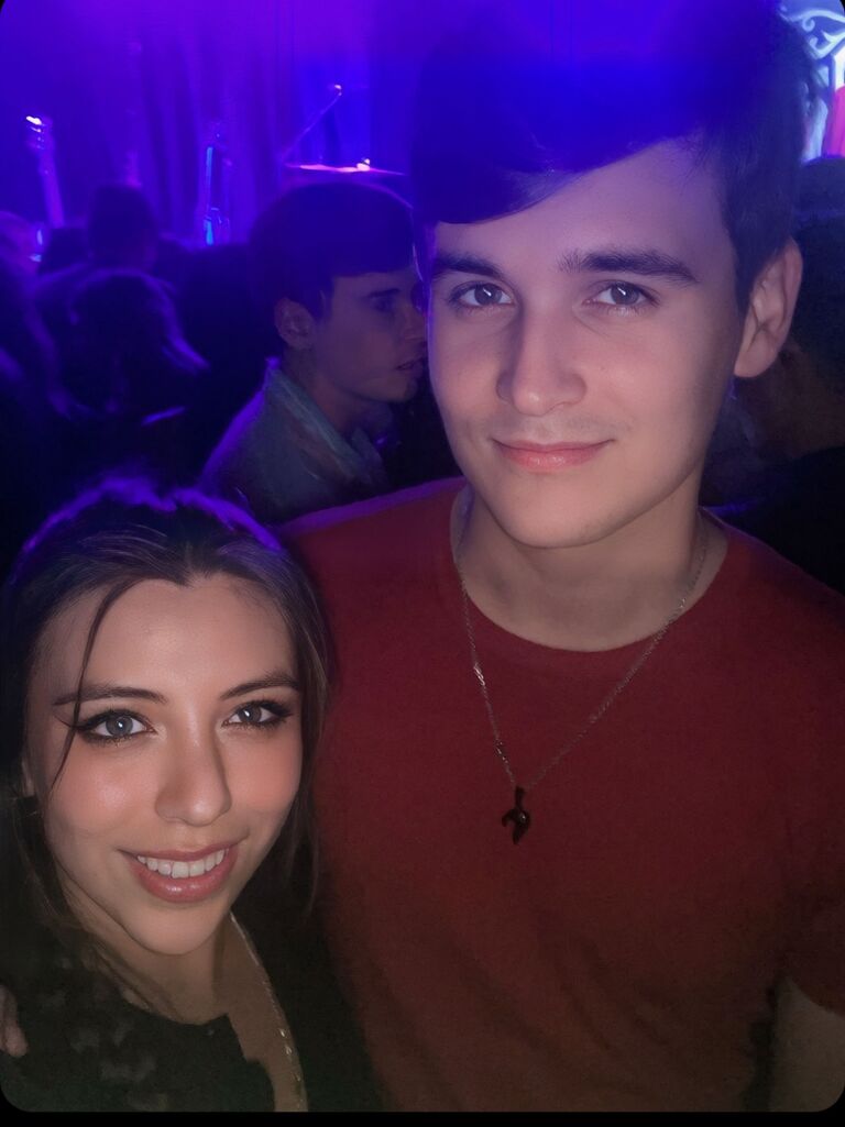 Our first concert together. We saw The Strokes and the Red Hot Chili Peppers in Orlando.