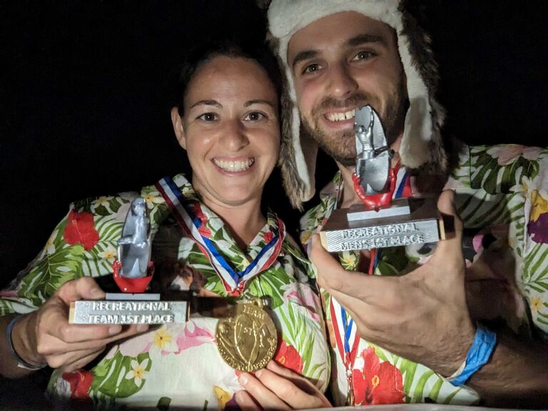 Visiting Arkansas and winning the first year of the 24 Hours of Horseshoe Hell Bouldering competition was a magical experience for both of us