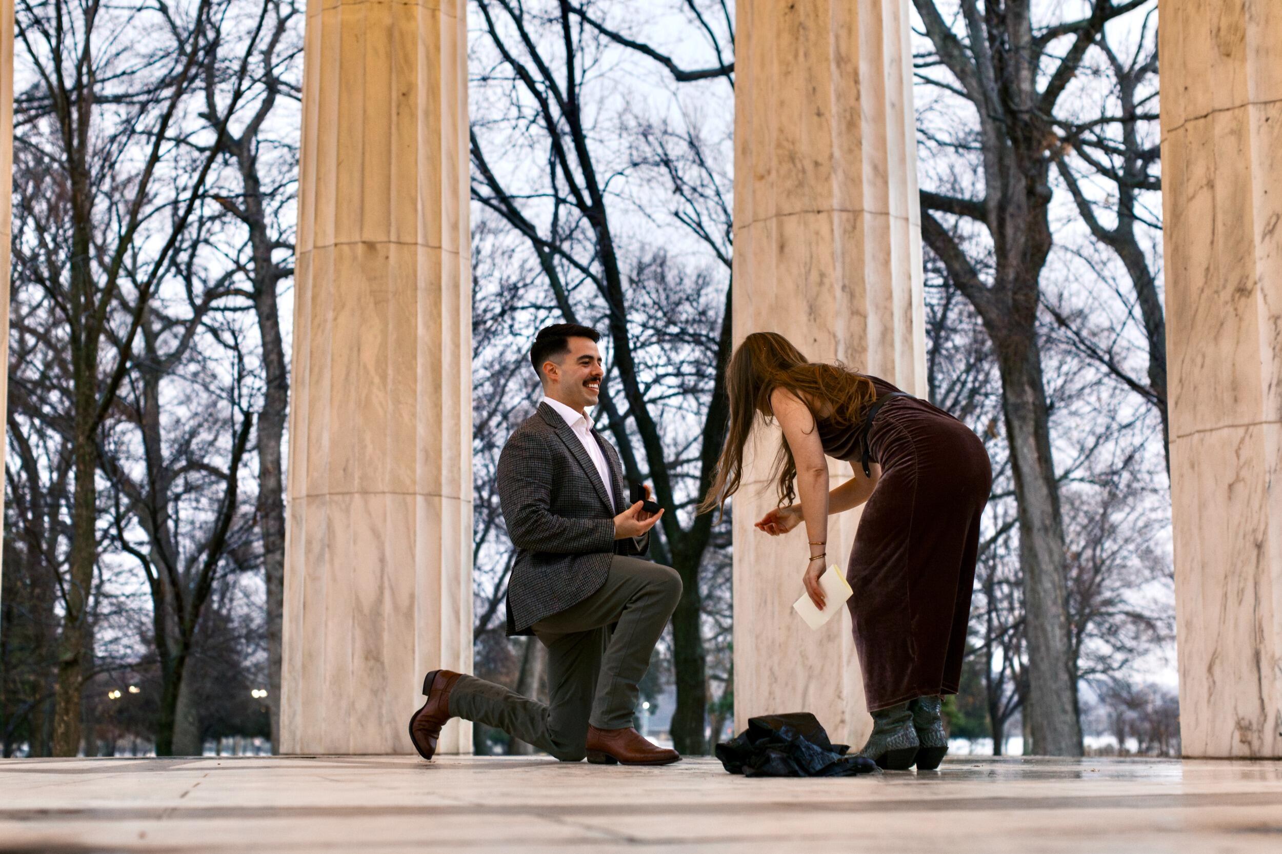 Joy, shock, and honor - all things Liz says she was feeling when Noah asked her to spend the rest of her life with him