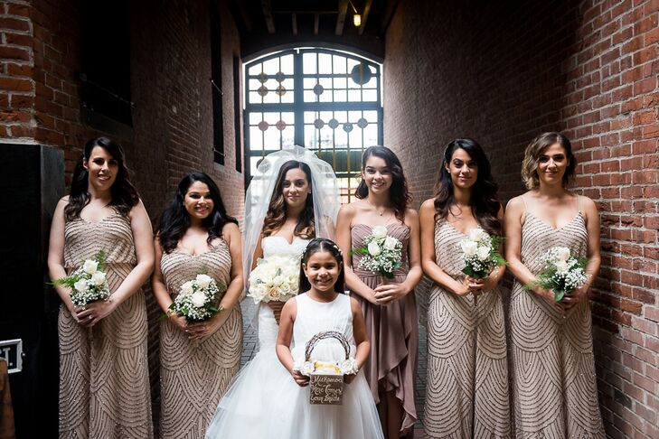 adrianna papell bridesmaid dresses blush