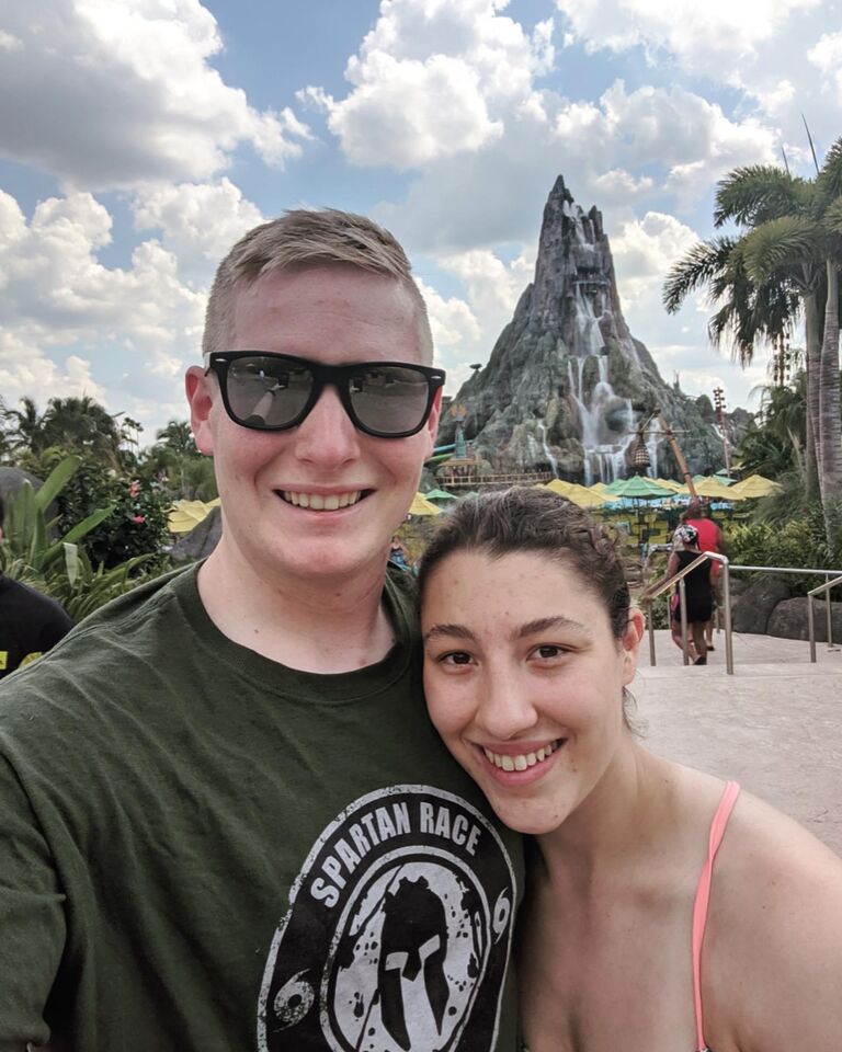 VACATION:  We took our first vacation as a couple to Universal Orlando, FL where we spent time in Universal Studios, Islands of Adventure, and Volcano Bay