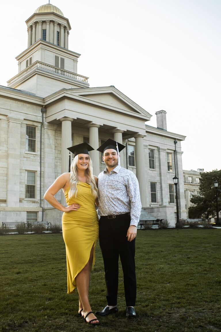 Luke graduates from the University of Iowa and Macy finishes her master's degree