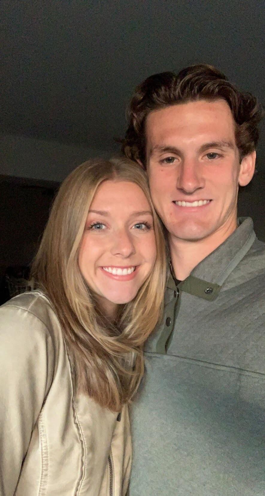 FIRST APARTMENT TOGETHER! Jillian took on her first year of teaching in East Lansing while John continued on his journey of being a two time All-American.