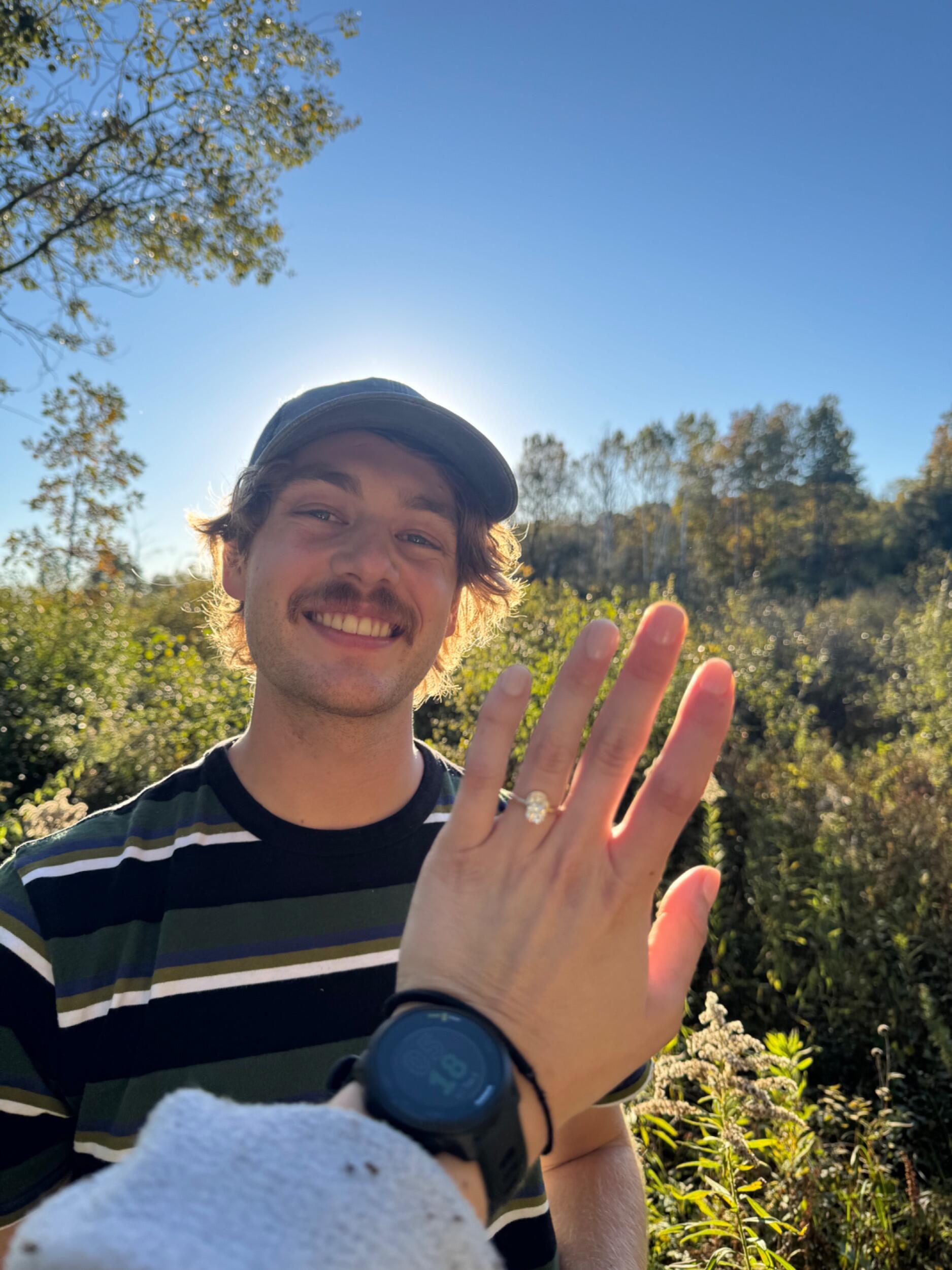 Peter asked me to marry him! Best day ever!!