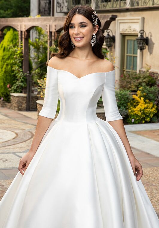 white christmas dresses Sample Casablanca Bridal Macy 2415 Wedding Dress main image 1