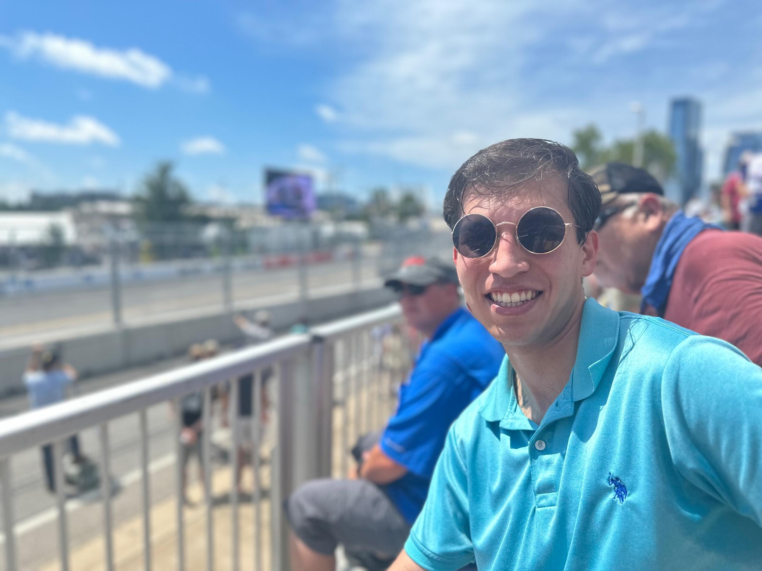Katrina and Cecilio celebrated their third anniversary by attending the Indy Car Race in Nashville, Tennessee! 