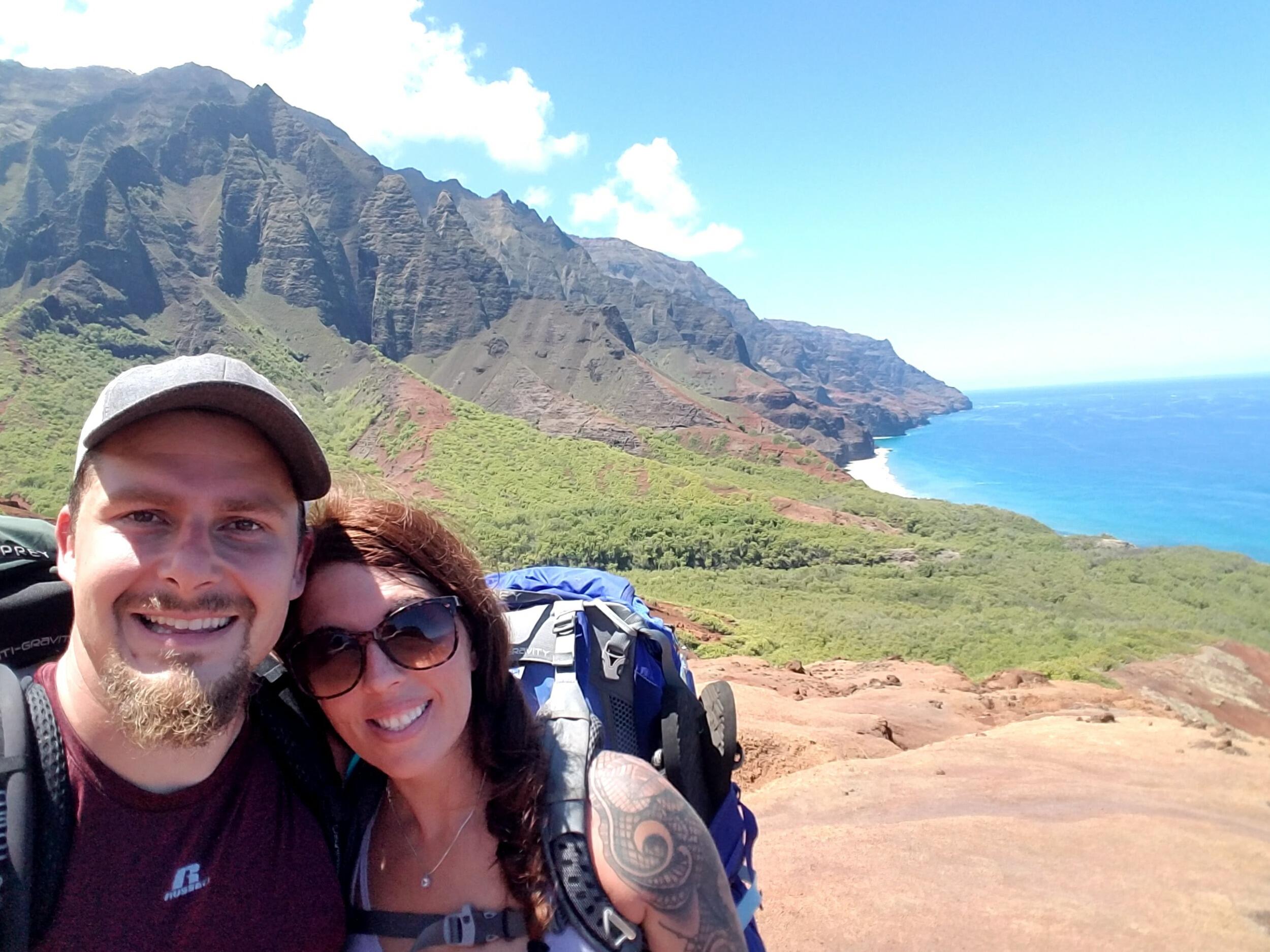 Last stretch to Kalalau Beach