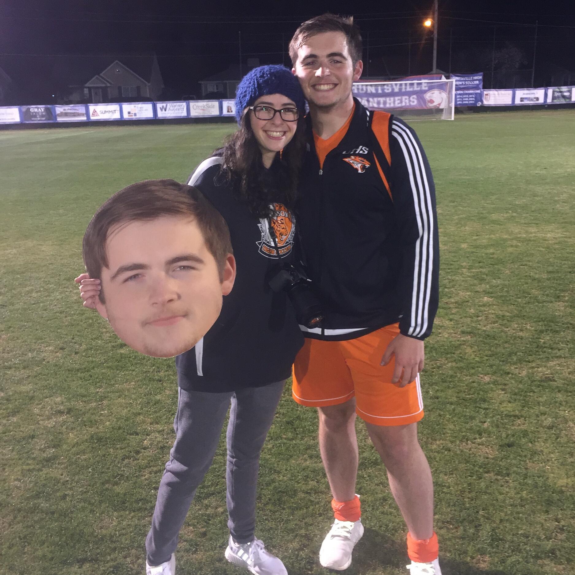 They attended and played in all the cold and rainy soccer games.