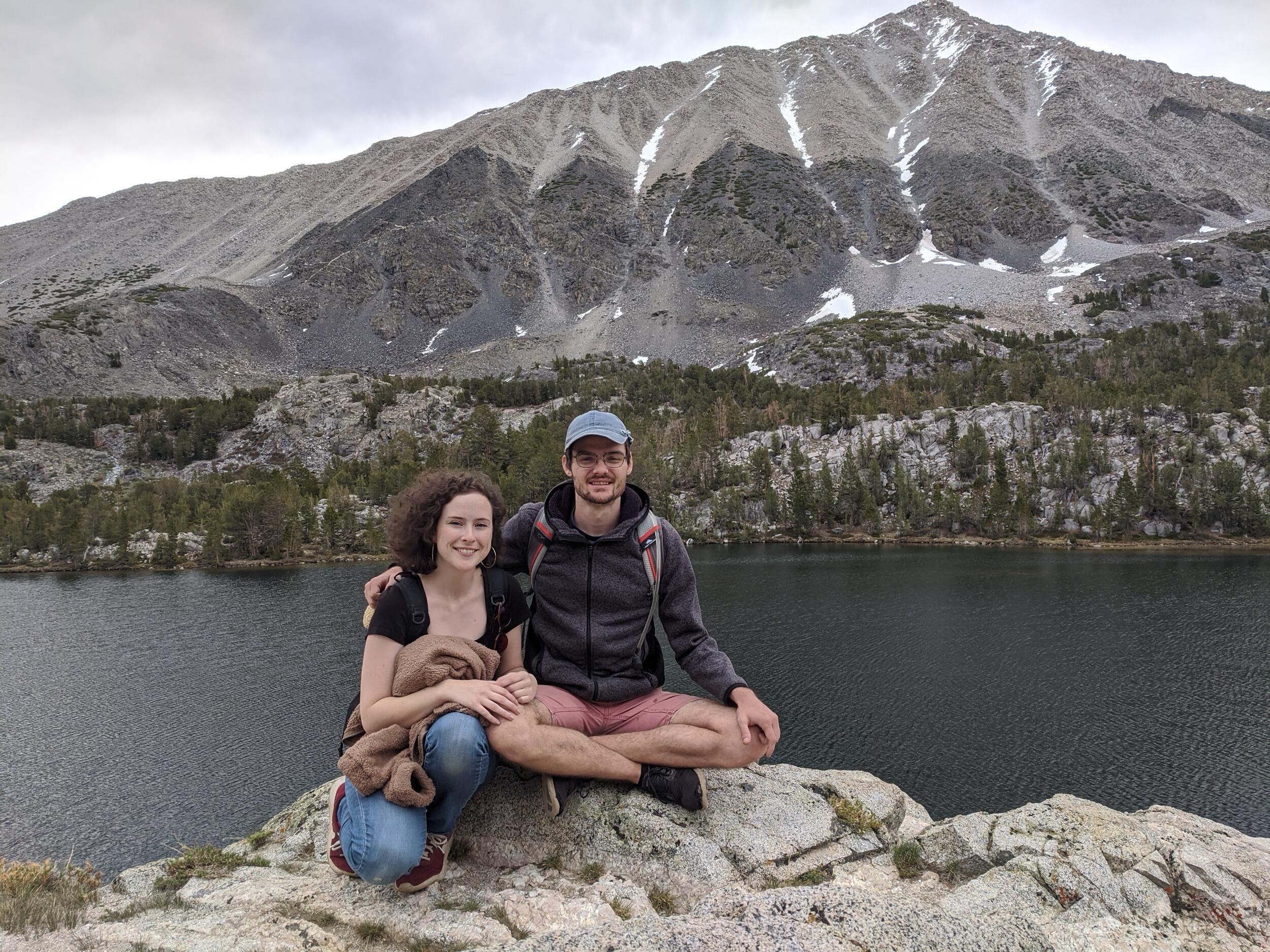 Hiking trip with friend, Jeff Albergo
