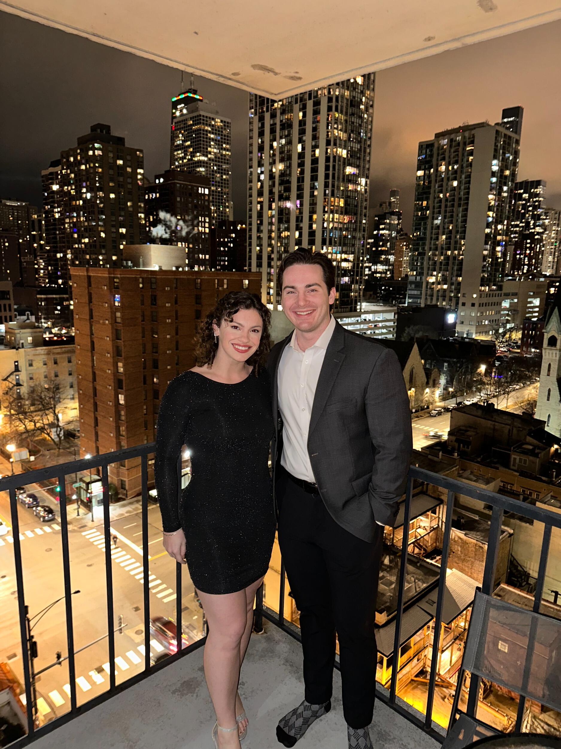 Celebrating 7 years together, and first anniversary celebrating as fiance's.