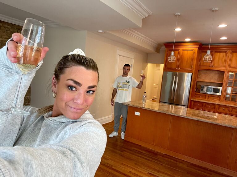 To closing on our first home